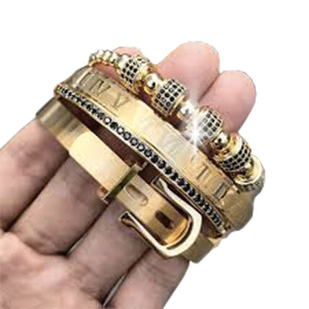 HaloChickk-Alexander Gold Luxury bracelets