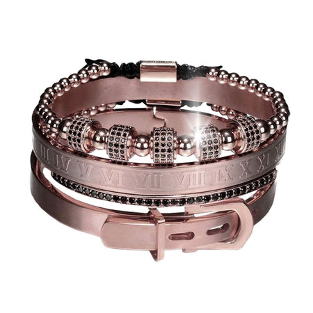 HaloChickk-Alexander Rose gold Luxury bracelets
